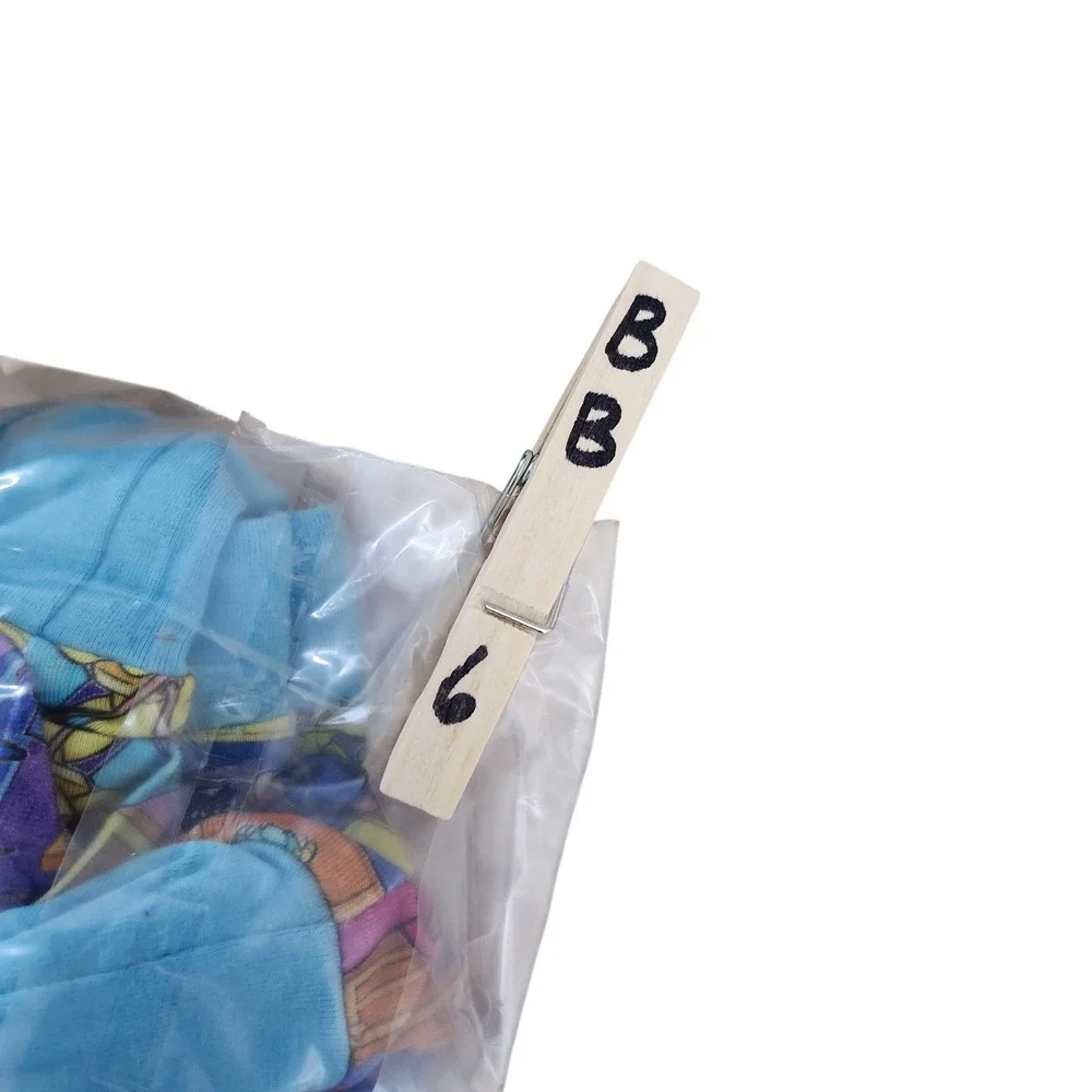 MONSTERS INC Size 12-18M Bamboo‎ Pajama Set Long Sleeve Pants Blue Soft Unisex